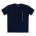 ACCOUNTABILITY STARTS WITHIN VERTICAL STREAM PREMIUM T-SHIRT in Midnight Navy