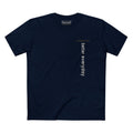 BETTER EVERYDAY VERTICAL STREAM PREMIUM T-SHIRT in Midnight Navy