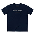 MUTUAL RESPECT SUBTLE PREMIUM T-SHIRT in Midnight Navy
