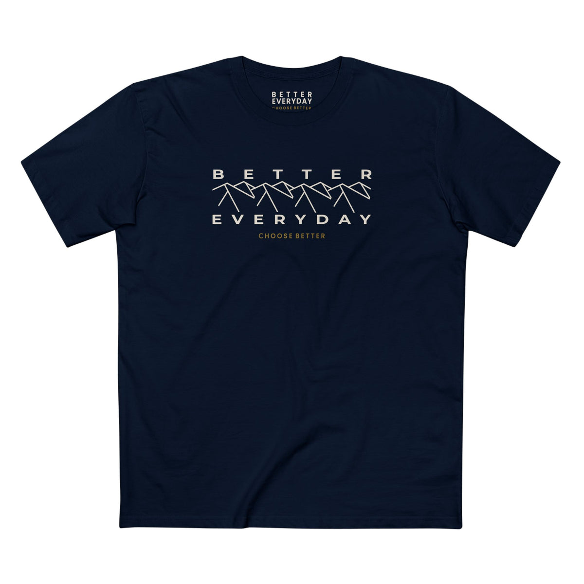 BETTER EVERYDAY BESPOKE PREMIUM T-SHIRT in Midnight Navy