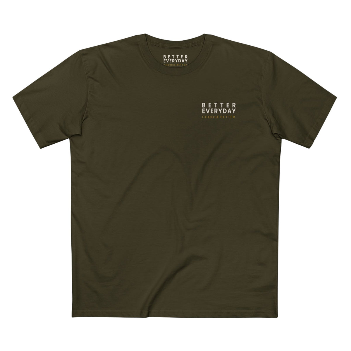 BETTER EVERYDAY MINIMAL PREMIUM T-SHIRT in Army