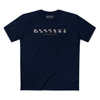 RESPECT MATTERS PANORAMIC PREMIUM T-SHIRT in Midnight Navy