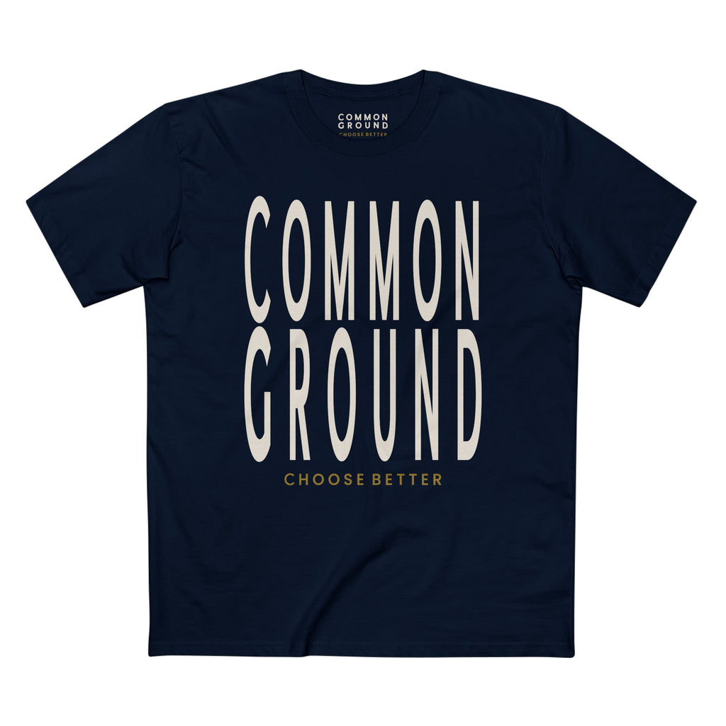 COMMON GROUND BOLD PREMIUM T-SHIRT