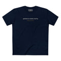 PATIENCE CREATES CLARITY SUBTLE PREMIUM T-SHIRT in Midnight Navy