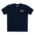 HUMILITY DEVELOPS WISDOM MINIMAL PREMIUM T-SHIRT in Midnight Navy