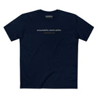 ACCOUNTABILITY STARTS WITHIN SUBTLE PREMIUM T-SHIRT in Midnight Navy