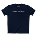 KINDNESS FUELS STRENGTH PANORAMIC PREMIUM T-SHIRT in Midnight Navy