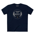 LEAD WITH RESPECT BESPOKE PREMIUM T-SHIRT in Midnight Navy