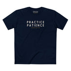 PRACTICE PATIENCE SIGNATURE PREMIUM T-SHIRT in Midnight Navy