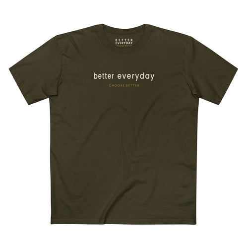 BETTER EVERYDAY SUBTLE PREMIUM T-SHIRT in Army