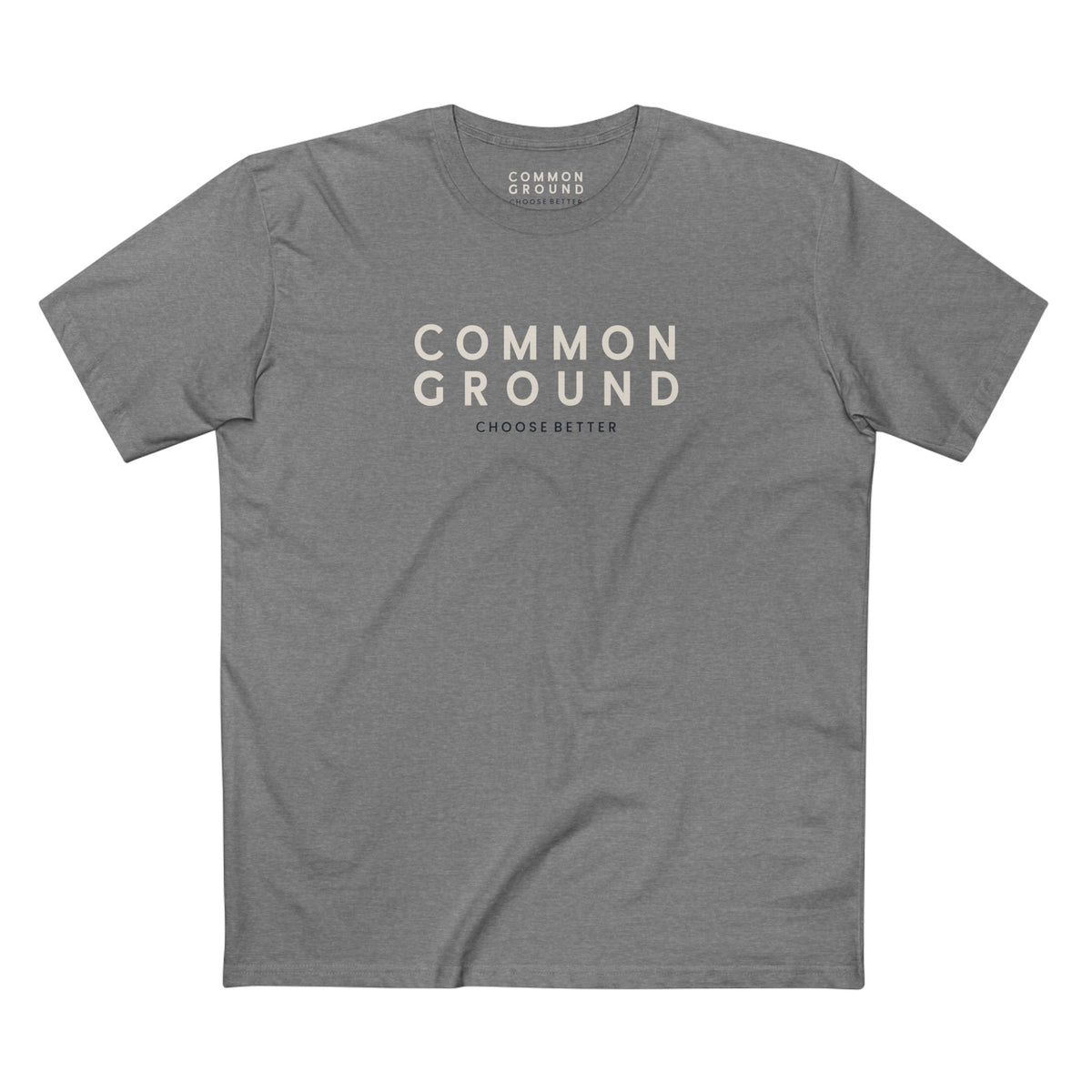 COMMON GROUND SIGNATURE PREMIUM T-SHIRT