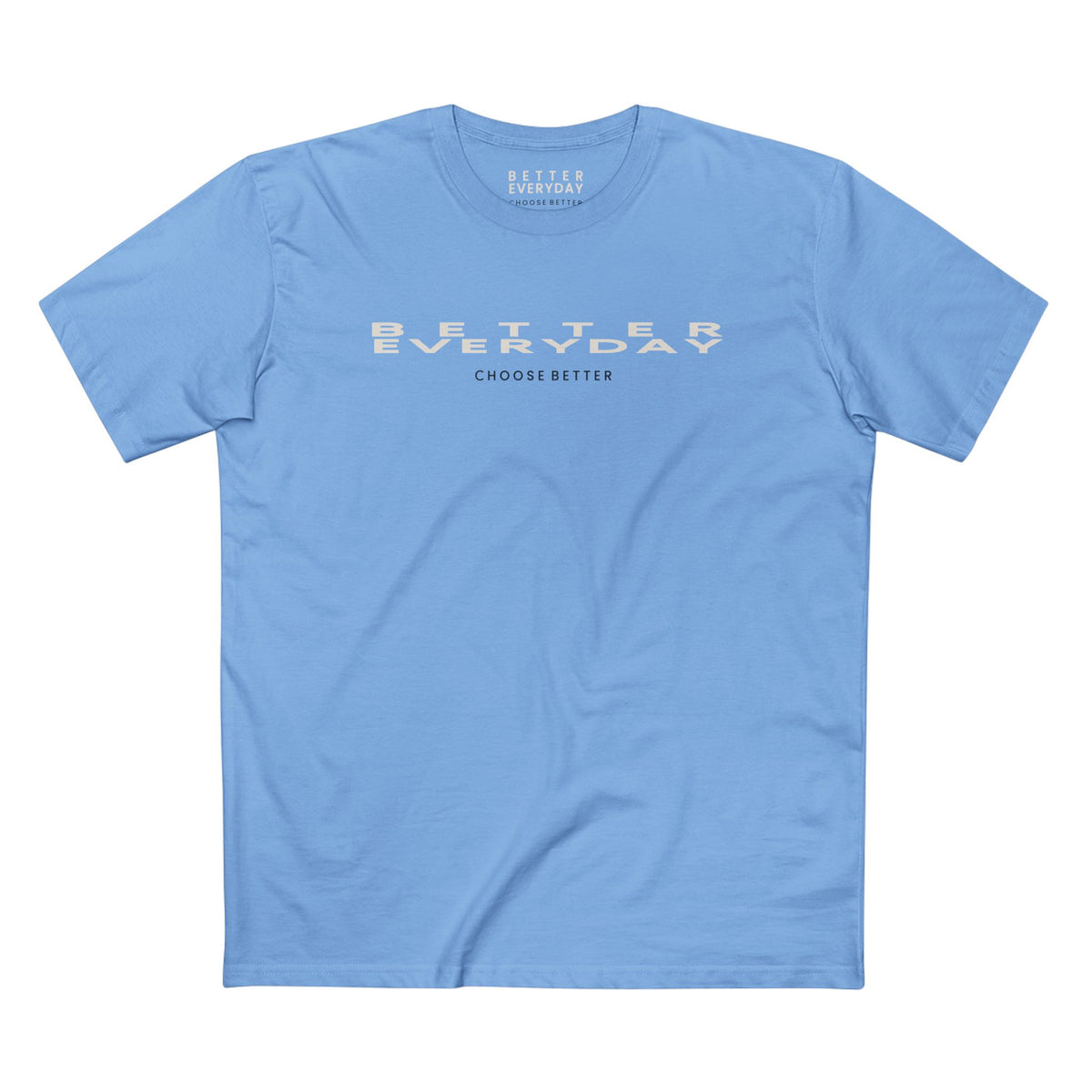BETTER EVERYDAY PANORAMIC PREMIUM T-SHIRT in Carolina Blue