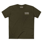 DIFFERENT PATHS COMMON GROUND MINIMAL PREMIUM T-SHIRT in Army