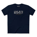 LEAD WITH RESPECT SIGNATURE PREMIUM T-SHIRT in Midnight Navy