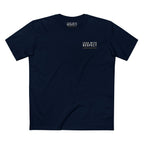 LEAD WITH RESPECT MINIMAL PREMIUM T-SHIRT in Midnight Navy