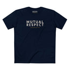 MUTUAL RESPECT SIGNATURE PREMIUM T-SHIRT in Midnight Navy