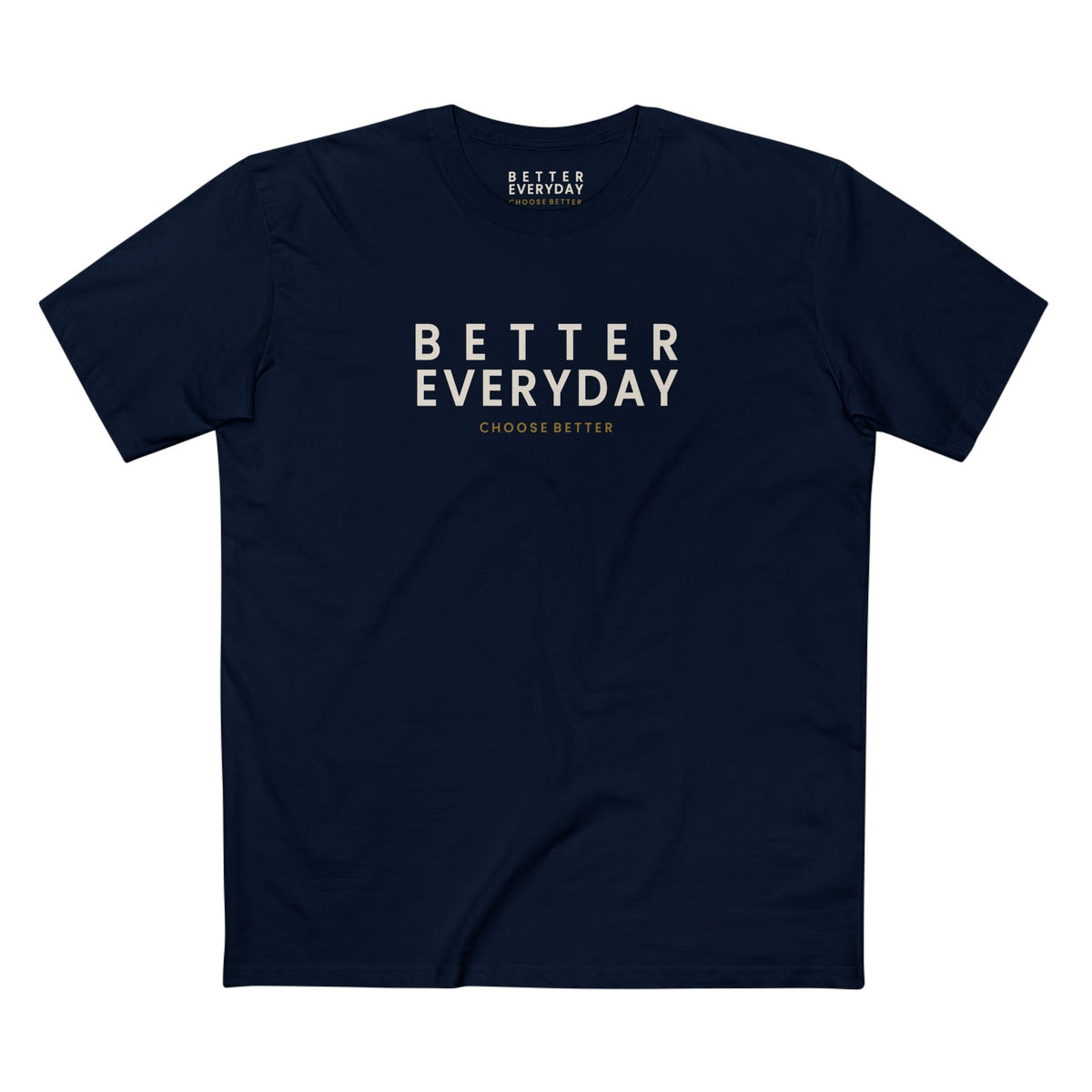 BETTER EVERYDAY SIGNATURE PREMIUM T-SHIRT in Midnight Navy