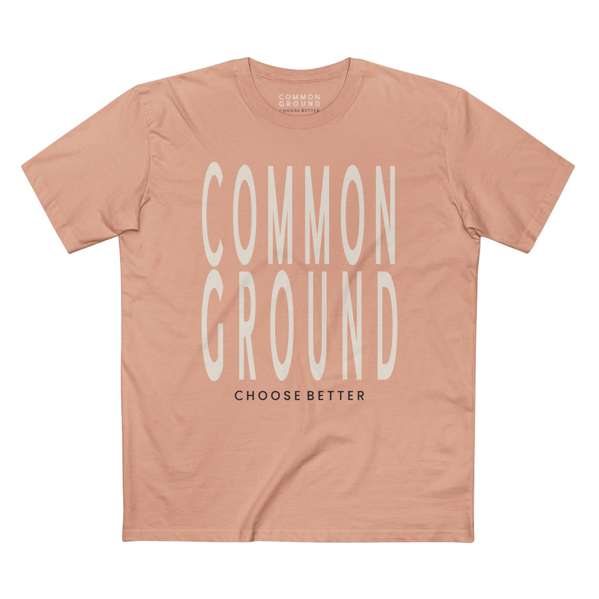 COMMON GROUND BOLD PREMIUM T-SHIRT