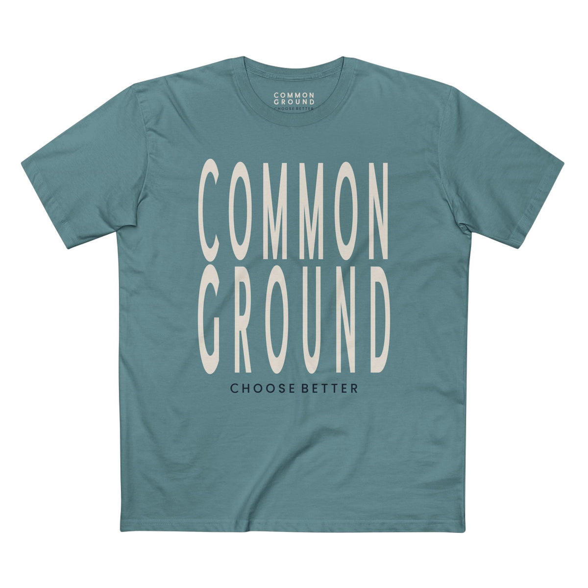 COMMON GROUND BOLD PREMIUM T-SHIRT