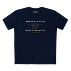 PRACTICE PATIENCE EMBLEM PREMIUM T-SHIRT in Midnight Navy