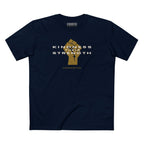 KINDNESS FUELS STRENGTH BESPOKE PREMIUM T-SHIRT in Midnight Navy
