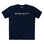 LEAD WITH RESPECT PANORAMIC PREMIUM T-SHIRT in Midnight Navy