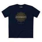 OPTIMISM IS POWERFUL BESPOKE PREMIUM T-SHIRT in Midnight Navy