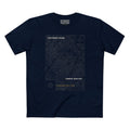 DIFFERENT PATHS COMMON GROUND BESPOKE PREMIUM T-SHIRT in Midnight Navy