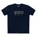 PATIENCE CREATES CLARITY EMBLEM PREMIUM T-SHIRT in Midnight Navy