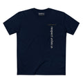 RESPECT UNITES US VERTICAL STREAM PREMIUM T-SHIRT in Midnight Navy