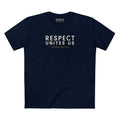 RESPECT UNITES US SIGNATURE PREMIUM T-SHIRT in Midnight Navy