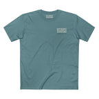 DIFFERENT PATHS COMMON GROUND MINIMAL PREMIUM T-SHIRT in Slate Blue