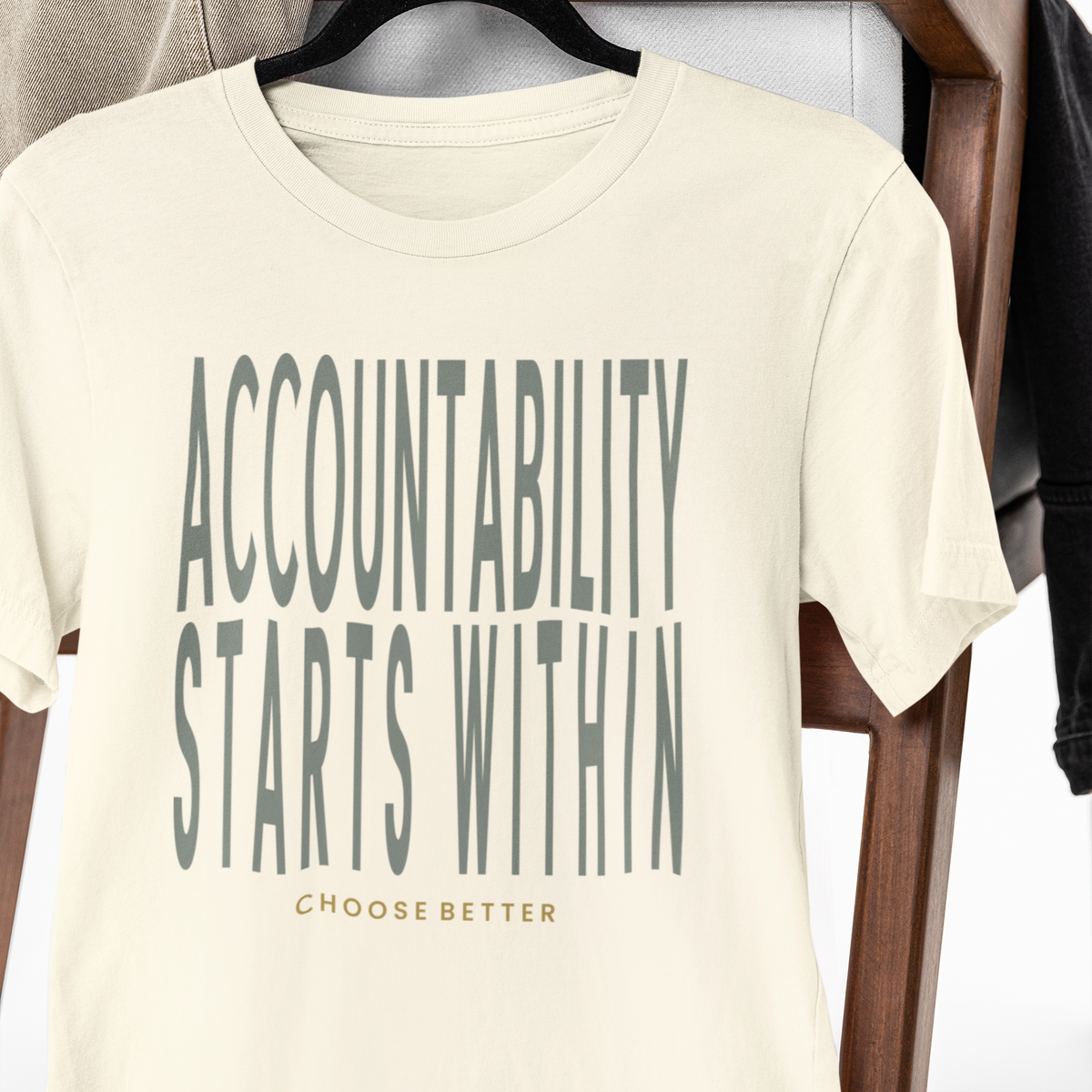 ACCOUNTABILITY STARTS WITHIN BOLD PREMIUM T-SHIRT
