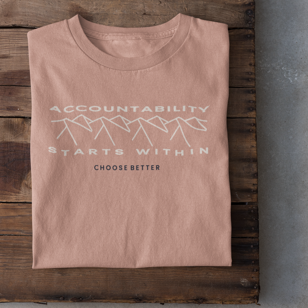 ACCOUNTABILITY STARTS WITHIN EMBLEM PREMIUM T-SHIRT