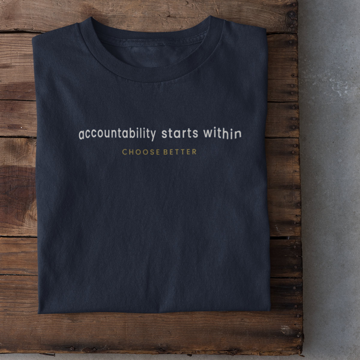 ACCOUNTABILITY STARTS WITHIN SUBTLE PREMIUM T-SHIRT