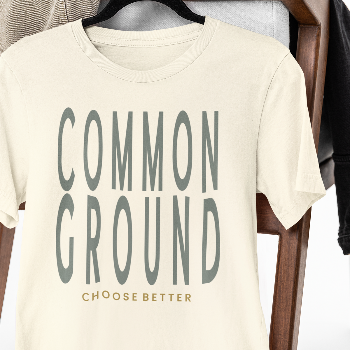 COMMON GROUND BOLD PREMIUM T-SHIRT