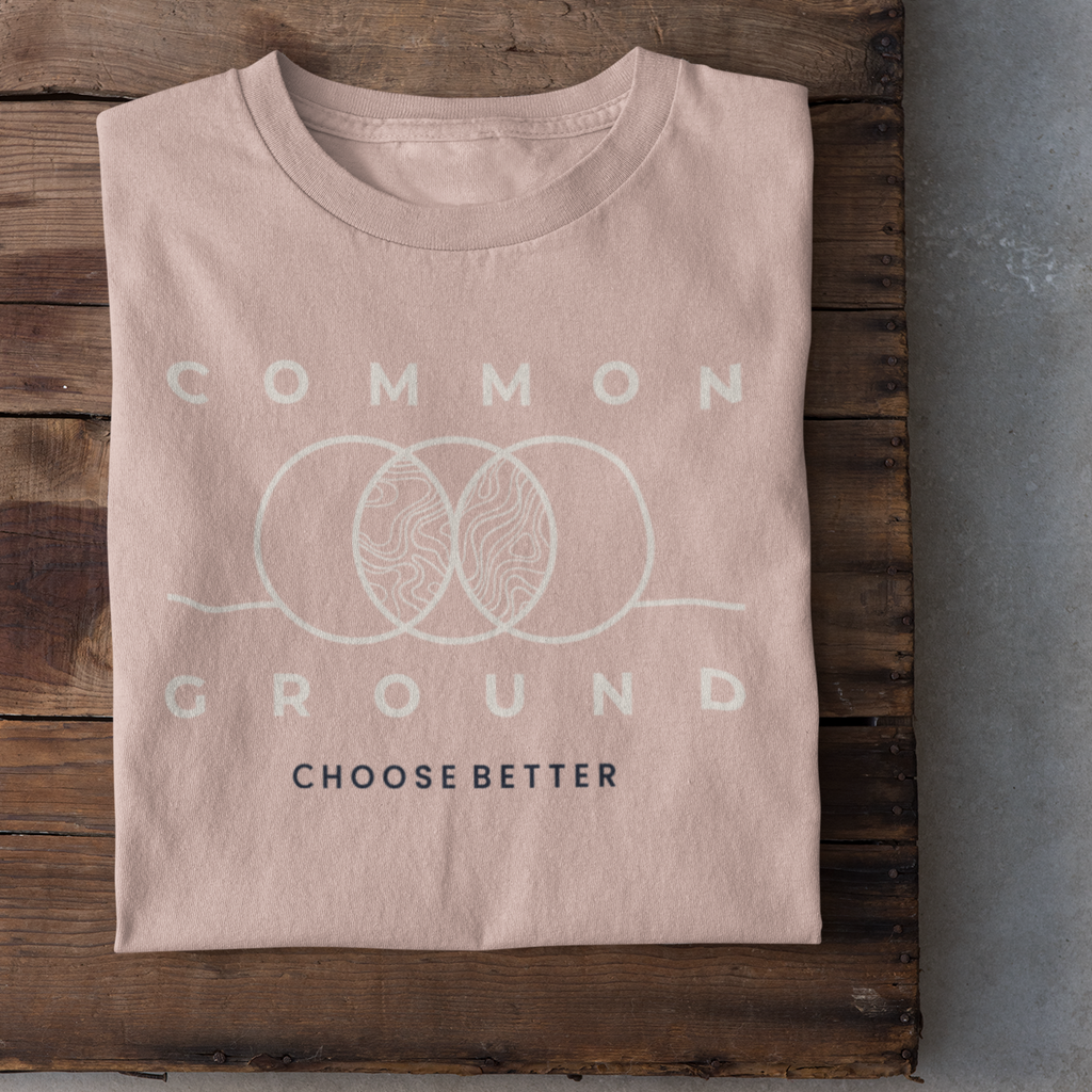 COMMON GROUND EMBLEM PREMIUM T-SHIRT