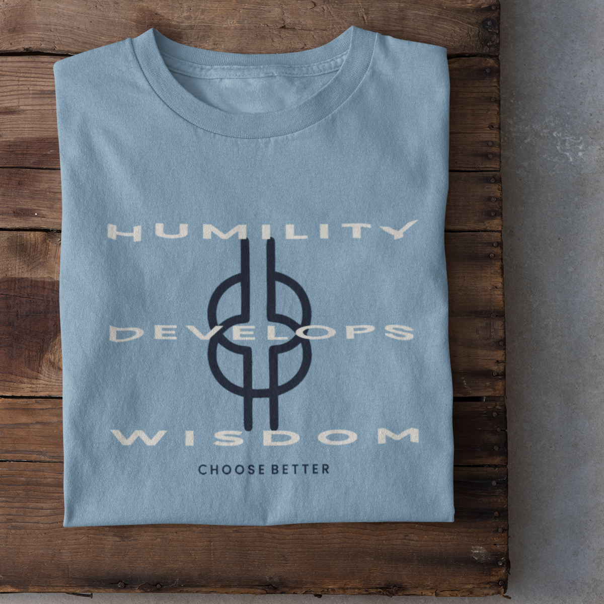 HUMILITY DEVELOPS WISDOM KNOT PREMIUM T-SHIRT
