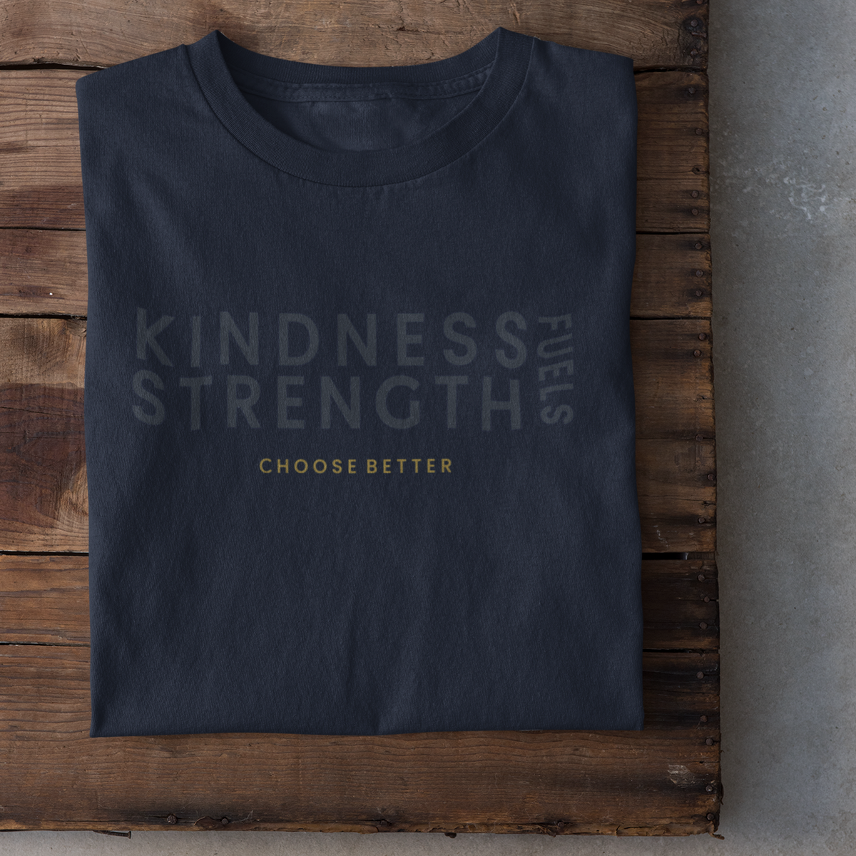KINDNESS FUELS STRENGTH PREMIUM T-SHIRT