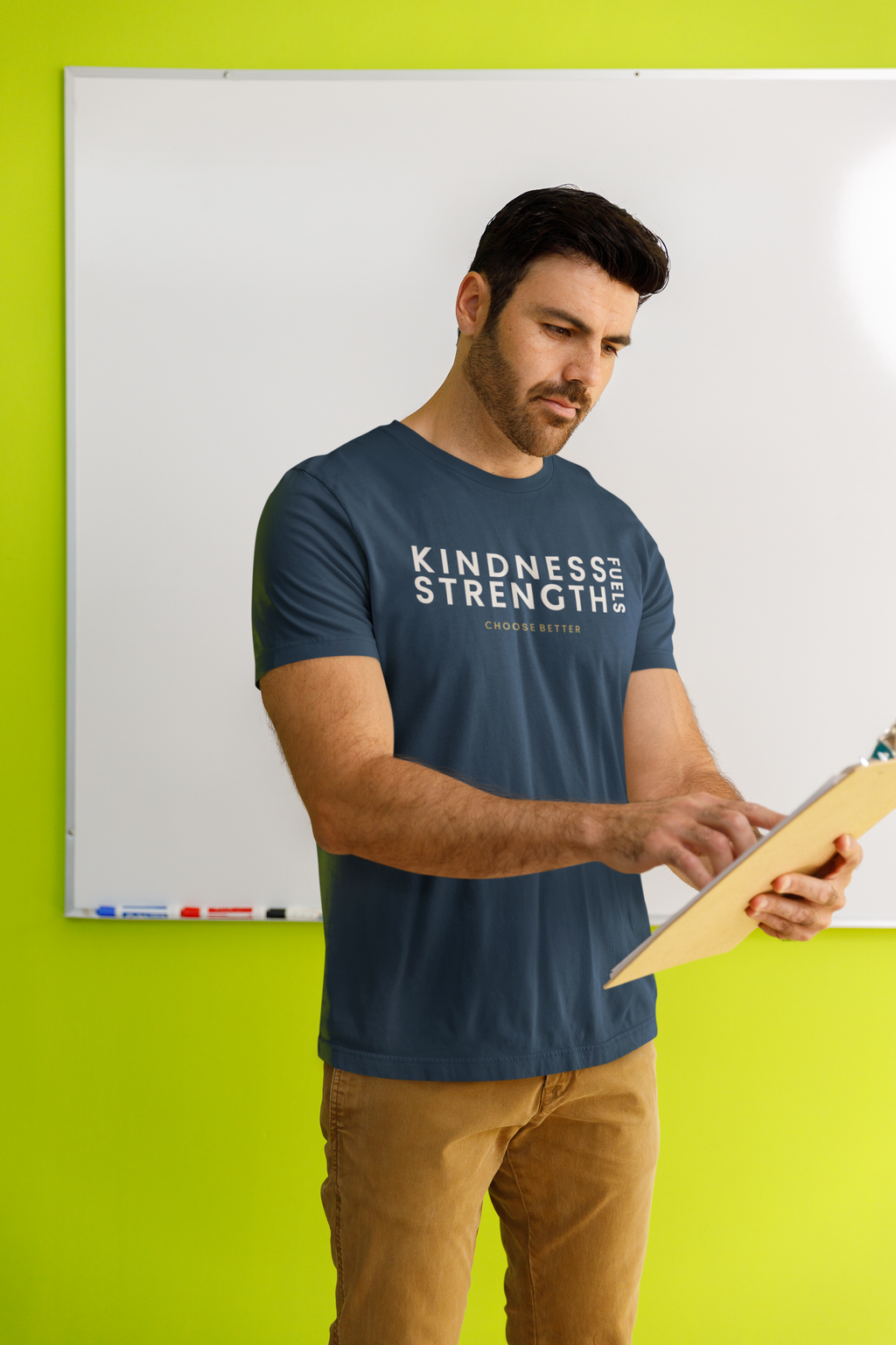 KINDNESS FUELS STRENGTH SIGNATURE PREMIUM T-SHIRT