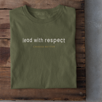 LEAD WITH RESPECT SUBTLE PREMIUM T-SHIRT