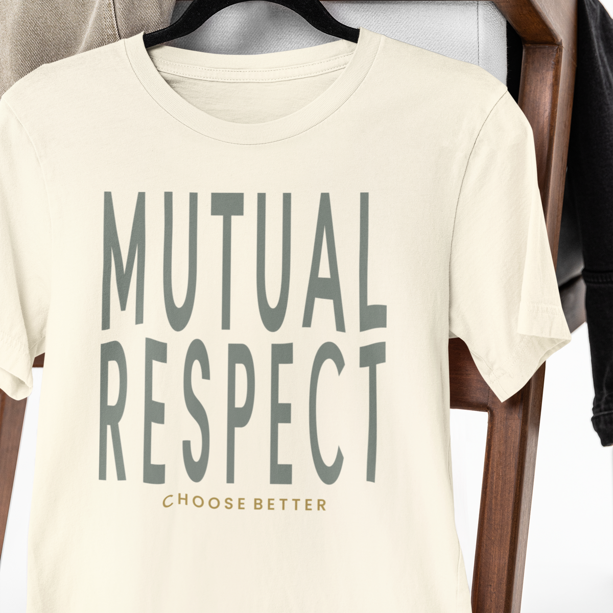 MUTUAL RESPECT BOLD PREMIUM T-SHIRT