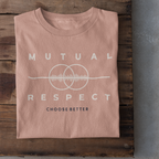 MUTUAL RESPECT EMBLEM PREMIUM T-SHIRT