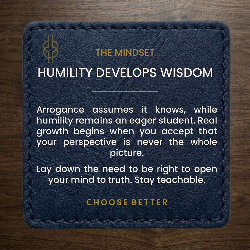 HUMILITY DEVELOPS WISDOM VERTICAL STREAM PREMIUM T-SHIRT