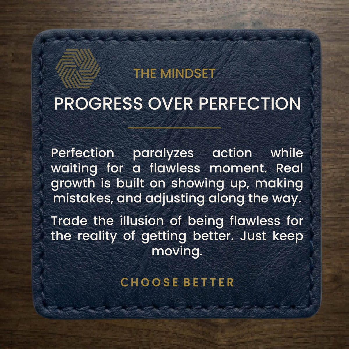 PROGRESS OVER PERFECTION VERTICAL STREAM PREMIUM T-SHIRT