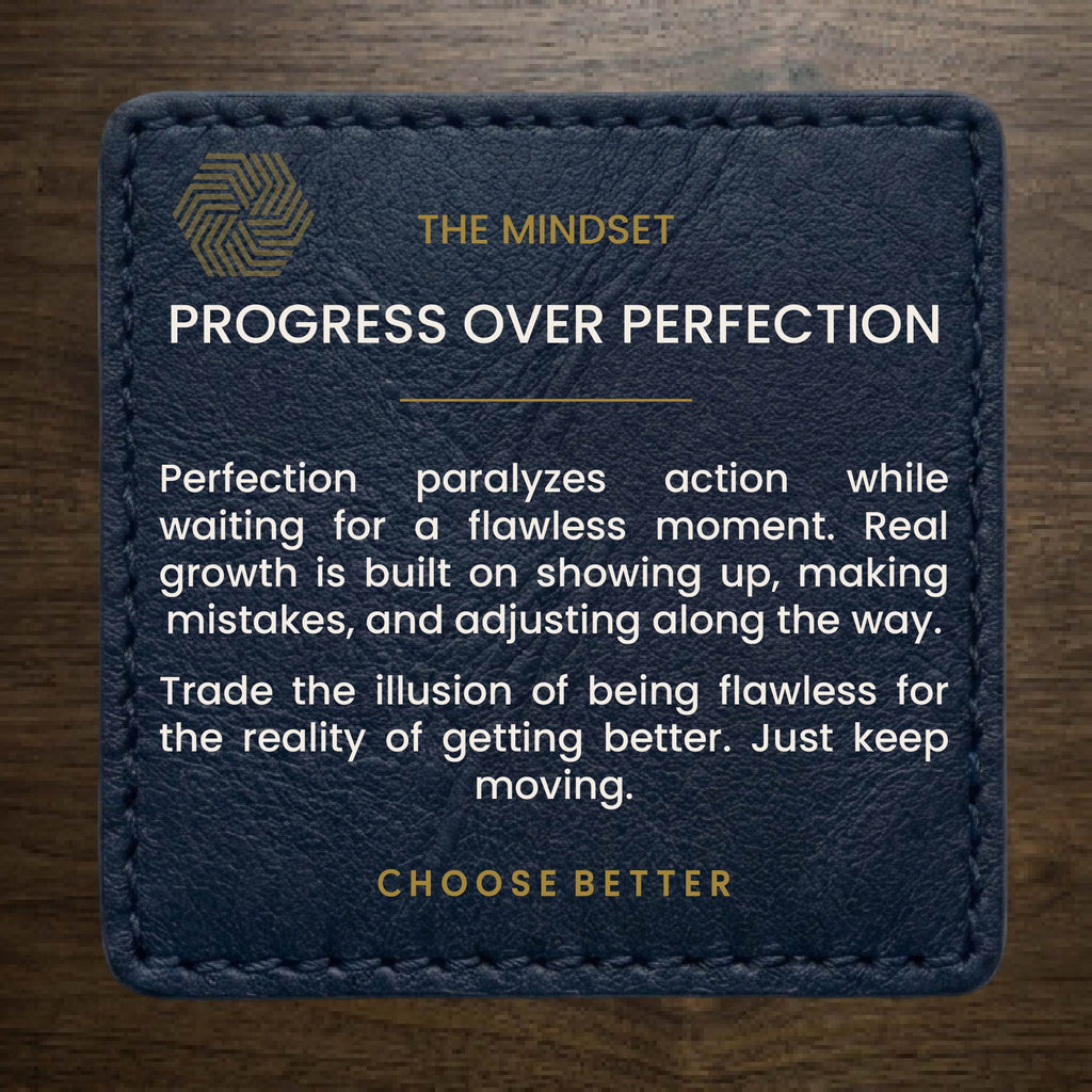 PROGRESS OVER PERFECTION PANORAMIC PREMIUM T-SHIRT