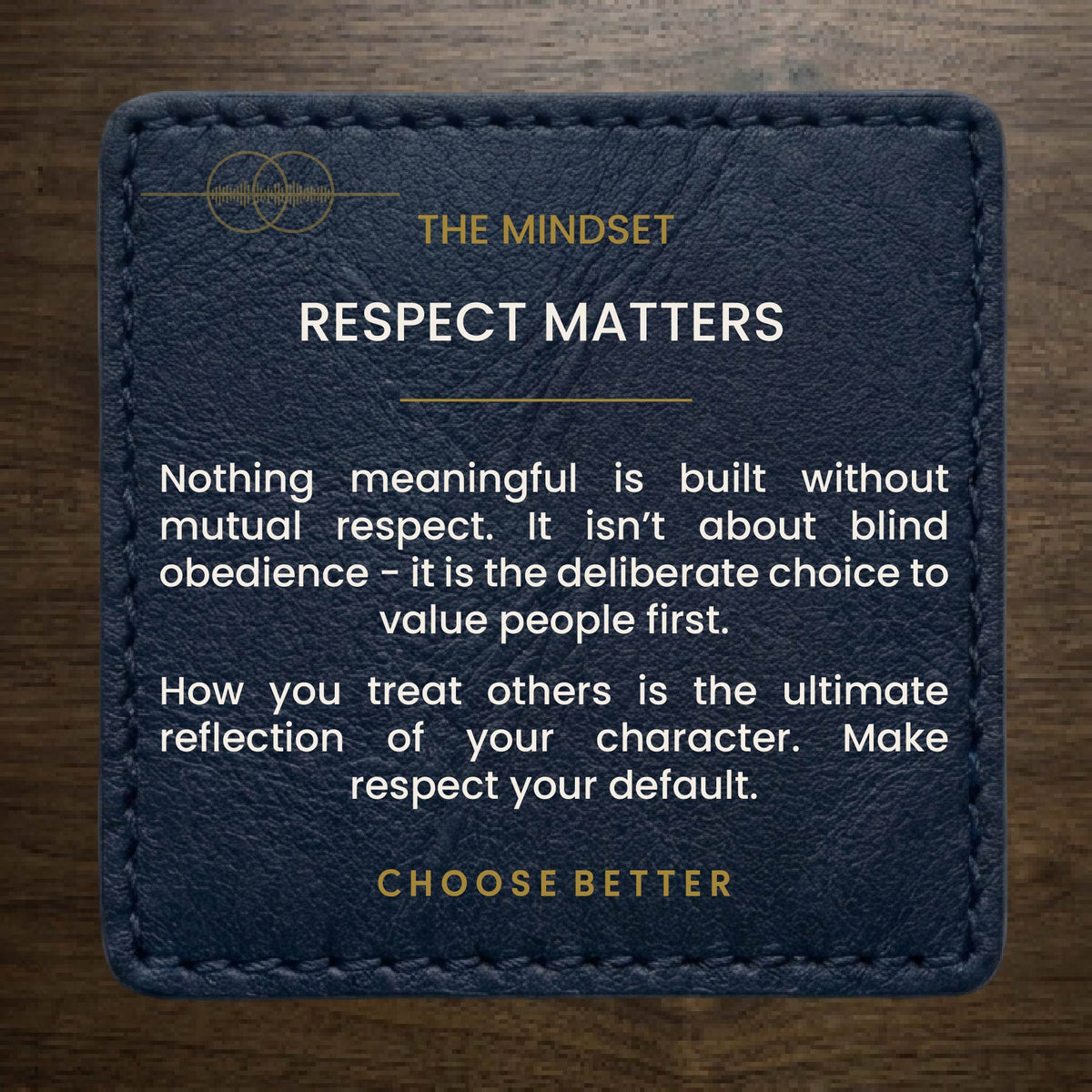 RESPECT MATTERS VERTICAL STREAM PREMIUM T-SHIRT