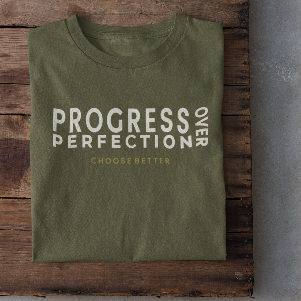 PROGRESS OVER PERFECTION SIGNATURE PREMIUM T-SHIRT