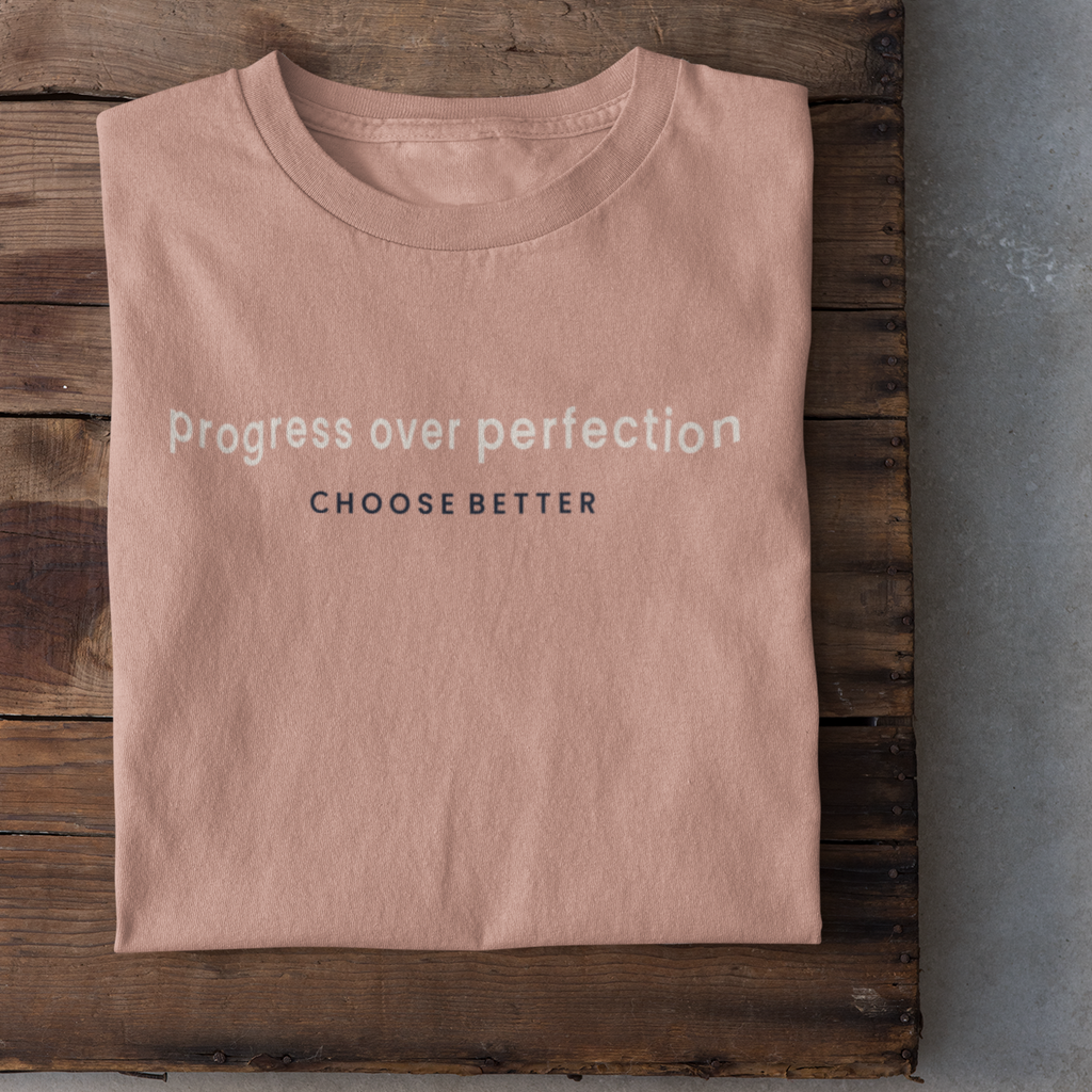 PROGRESS OVER PERFECTION SUBTLE PREMIUM T-SHIRT