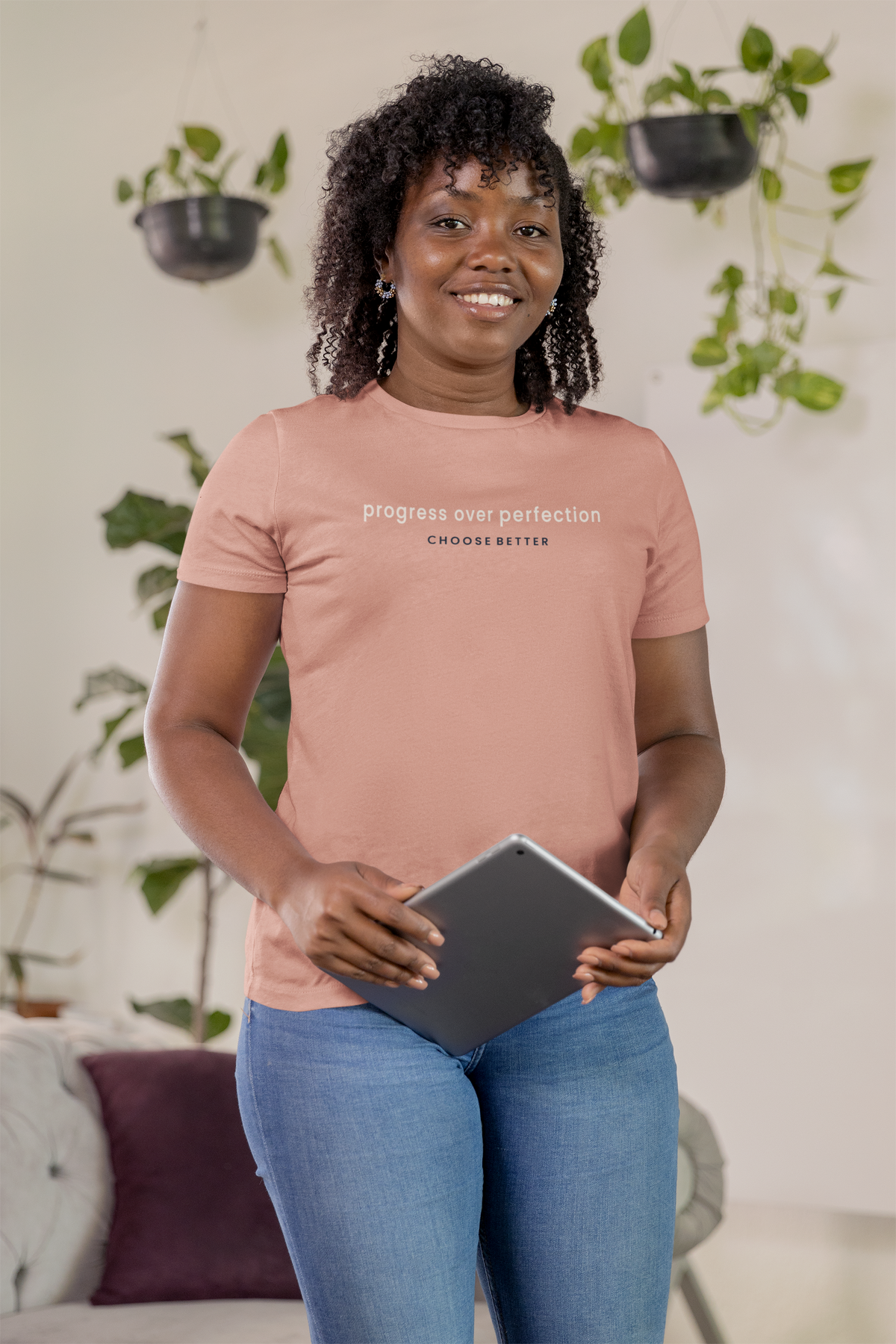 PROGRESS OVER PERFECTION SUBTLE PREMIUM T-SHIRT